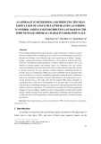 An approachto determiningand predictingthe mean particle size of amuck pile after blasting according to swebrec particle size distribution lawbased on the form of single spherical charge inlaboratory scale