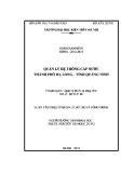 Luận văn Thạc sĩ Quản lý đô thị và công trình: Quản lý hệ thống cấp nước thành phố Hạ Long – tỉnh Quảng Ninh