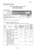 Đề thi kết thúc học phần học kì 3 môn Công tác xã hội với người cao tuổi năm 2023-2024 có đáp án