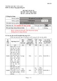 Đề thi kết thúc học phần học kì 1 môn Hệ quản trị cơ sở dữ liệu năm 2023-2024 có đáp án