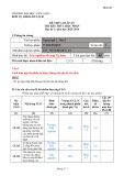 Đề thi kết thúc học phần học kì 3 môn Ngoại ngữ 2 - Hoa 2 năm 2023-2024 có đáp án