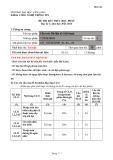 Đề thi kết thúc học phần học kì 3 môn Cấu trúc dữ liệu & giải thuật năm 2023-2024