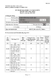 Đề thi kết thúc học phần học kì 1 môn Nhập môn Nhật Bản học năm 2023-2024