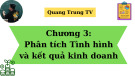 Bài giảng Phân tích tài chính doanh nghiệp 1 – Chương 3: Phân tích tình hình và kết quả kinh doanh