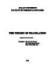 Đề cương chi tiết học phần Lý thuyết dịch (The Theory of Translation)