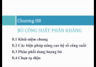 Bài giảng Hệ thống cung cấp điện: Chương 8 - Trường Đại học Bách Khoa Hà Nội