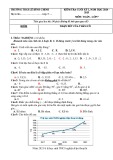 Đề thi học kì 1 môn Toán lớp 7 năm 2024-2025 có đáp án - Trường THCS Lê Đình Chinh, Tiên Phước