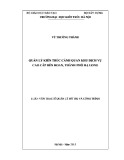 Luận văn Thạc sĩ Quản lý đô thị và công trình: Quản lý kiến trúc cảnh quan khu dịch vụ cao cấp Bến Đoan, thành phố Hạ Long