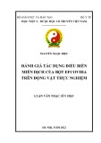 Luận văn Thạc sĩ Y học: Đánh giá tác dụng điều biến miễn dịch của bột EFCOVIDA trên động vật thực nghiệm