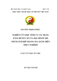 Luận văn Thạc sĩ Y học: Nghiên cứu độc tính và tác dụng nâng huyết áp của bài thuốc Bổ trung ích khí thang gia giảm trên thực nghiệm