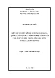 Luận án Tiến sĩ Nhân học: Biến đổi tổ chức xã hội dưới tác động của quản lý, sử dụng đất nông nghiệp của người Chil ở huyện Đức Trọng, tỉnh Lâm Đồng từ sau năm 1975 đến nay