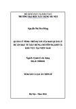 Tóm tắt Luận án Tiến sĩ Quản lý xây dựng: Quản lý tổng thể dự án của Ban quản lý dự án đầu tư xây dựng chuyên ngành và khu vực tại Việt nam