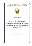 Luận văn Thạc sĩ Y học: Đánh giá kết quả cao dán Ôn kinh phương kết hợp điện châm trong điều trị viêm quanh khớp vai thể đơn thuần