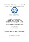 Tóm tắt Luận án Tiến sĩ Dược học: Nghiên cứu sàng lọc các cấu trúc phân tử nhỏ có khả năng gắn kết IL-6, IL-6R và đánh giá khả năng gắn kết bằng các phương pháp lý sinh