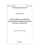 Luận văn Thạc sĩ Kiến trúc: Tổ chức không gian kiến trúc trường mầm non theo xu hướng mở trong khu vực nội đô Hà Nội