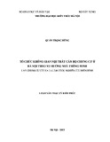 Luận văn Thạc sĩ Kiến trúc: Tổ chức không gian nội thất căn hộ chung cư ở Hà Nội theo xu hướng nhà thông minh lấy chung cư CT3 Xa La làm ví dụ nghiên cứu điển hình