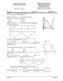 Đề thi giữa học kì 1 môn Toán lớp 12 năm 2024-2025 - Trường THPT Tố Hữu, Quảng Nam