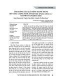 Ảnh hưởng của quá trình thanh trùng đến chất lượng nước ép mận Hậu (Prunus salicina L.) - chanh dây (Passiflora edulis)