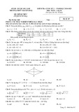 Đề thi học kì 1 môn Toán lớp 10 năm 2024-2025 - Trường THPT Nguyễn Huệ, Quảng Nam