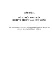 Mẫu số 5C: Hồ sơ mời sơ tuyển dịch vụ phi tư vấn qua mạng (Ban hành kèm theo Thông tư số 01/2024/TT-BKHĐT)