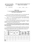 Mẫu Thông báo về việc xử lý số tiền thuế, tiền chậm nộp, tiền phạt nộp thừa theo đề nghị của người nộp thuế (Mẫu số 01/TB-XLBT)