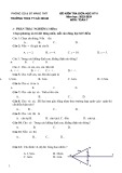 Đề thi giữa học kì 2 môn Toán lớp 7 năm 2024-2025 - Trường THCS Thị trấn Cái Nhum