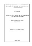 Tóm tắt Luận án Tiến sĩ Y học: Nghiên cứu điều trị ung thư đại tràng phải bằng phẫu thuật nội soi