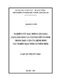 Luận án Tiến sĩ Y học: Nghiên cứu đặc điểm lâm sàng, cận lâm sàng và căn nguyên vi sinh trong đợt cấp của bệnh phổi tắc nghẽn mạn tính có viêm phổi