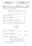 Đề thi thử tốt nghiệp THPT môn Toán năm 2025 có đáp án - Khối THPT huyện Cẩm Xuyên, Hà Tĩnh