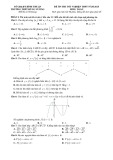 Đề thi thử tốt nghiệp THPT môn Toán năm 2025 có đáp án - Trường THPT Hùng Vương, Bình Thuận
