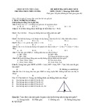 Đề thi giữa học kì 2 môn Toán lớp 7 năm 2023-2024 - Trường THCS Tiên Cường, Tiên Lãng