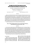 Ảnh hưởng của các mức bổ sung khoáng vào thức ăn đến kết quả nuôi vỗ ốc bươu đồng (Pila polita Deshayes, 1830)