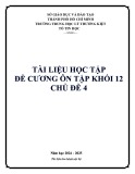 Đề cương ôn tập giữa học kì 2 môn Tin học lớp 12 năm 2024-2025 - Trường THPT Lý Thường Kiệt, HCM