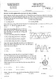 Đề thi học kì 1 môn Vật lý lớp 11 năm 2024-2025 - Trường THPT Dĩ An