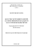 Tóm tắt Luận án Tiến sĩ Quản lý giáo dục: Quản lý thực tập tốt nghiệp của sinh viên các chương trình liên kết đào tạo quốc tế tại các cơ sở giáo dục đại học Việt Nam