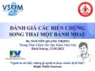 Bài giảng Đánh giá các biến chứng song thai một bánh nhau - Nguyễn Quang Trọng