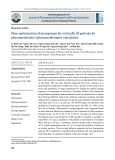 Dose optimization of meropenem for critically ill patients by pharmacokinetic/ pharmacodynamic simulation