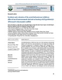 Synthesis and evaluation of the acetylcholinesterase inhibitory effect of novel heteroaromatic derivatives bearing a 2-(5-(pyridin-2-yl)-1H-tetrazol-1-yl)acetamide scaffold