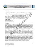 Synthesis and evaluation of the acetylcholinesterase inhibitory effect of novel aromatic derivatives bearing a 2-(5-(pyridin-2- yl)-2H-tetrazol-2-yl)alkyl scaffold