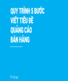 Quy trình 5 bước viết tiêu đề quảng cáo bán hàng