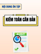 Nội dung ôn tập Kiểm toán căn bản