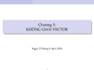 Bài giảng Toán cao cấp 1: Chương 3 - ĐH Ngân hàng TP. HCM