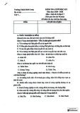 Đề thi học kì 1 môn Lịch sử và Địa lí lớp 7 năm 2024-2025 - Trường THCS Bình Long, Võ Nhai