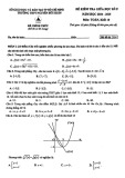 Đề thi giữa học kì 2 môn Toán lớp 10 năm 2024-2025 - Trường THPT Nguyễn Hữu Huân, HCM