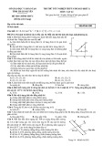 Đề thi thử tốt nghiệp THPT môn Vật lý năm 2025 - Sở GD&ĐT Thái Nguyên (Lần 1)