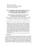 Study on thermodynamic property of thin film of BCC interstitial alloy WSi at zero pressure: Dependence on temperature, interstitial atom concentration and film thickness