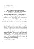 Application of spectroscopic methods for the authentication of agricultural products of Vietnam: A study of ST25 rice