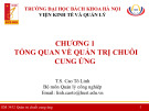Bài giảng Quản trị chuỗi cung ứng - Chương 1: Tổng quan về quản trị chuỗi cung ứng