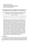 Preparation of conductive membranes by chemical in situ polymerization of polypyrrole on cellulose fibers