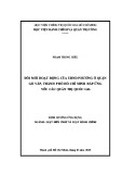 Đề án Tốt nghiệp: Đổi mới hoạt động của Ủy ban nhân dân phường ở quận Gò Vấp, Thành phố Hồ Chí Minh đáp ứng yêu cầu quản trị quốc gia